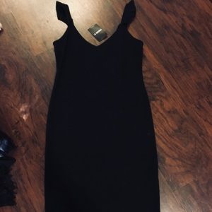 Forever 21 black fitting dress.